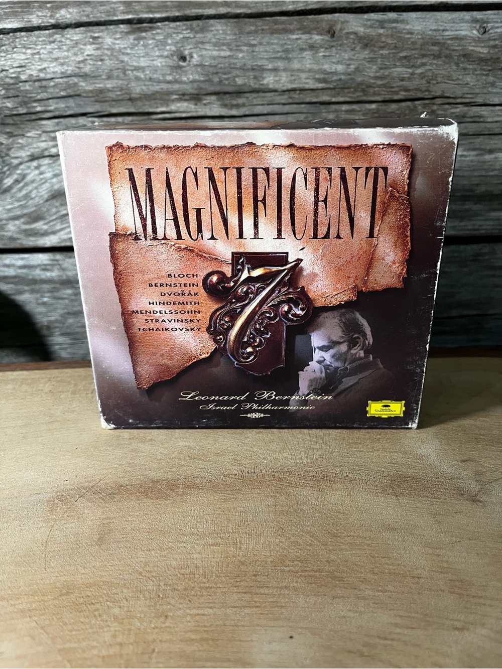 LEONARD BERNSTEIN - The Magnificent 7 Recordings - 4 CDs
